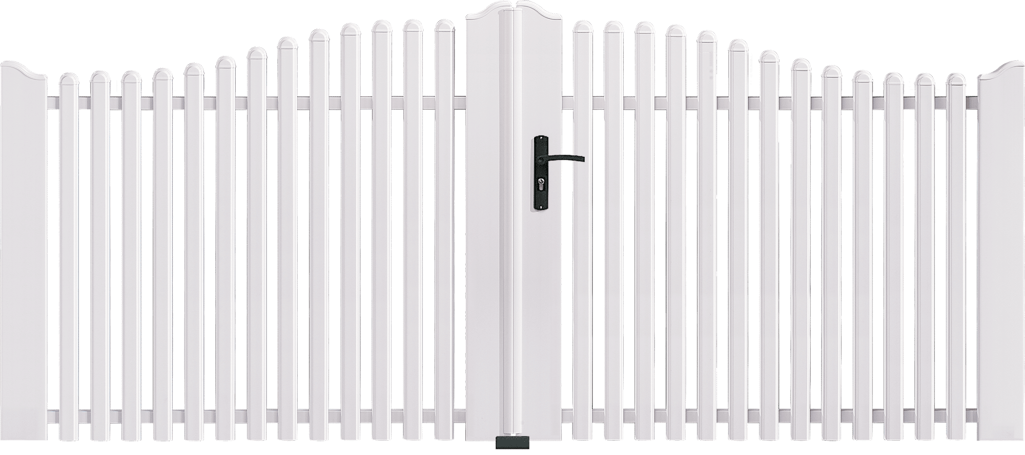 ACCORDEON - Portail coulissant PVC | Charuel