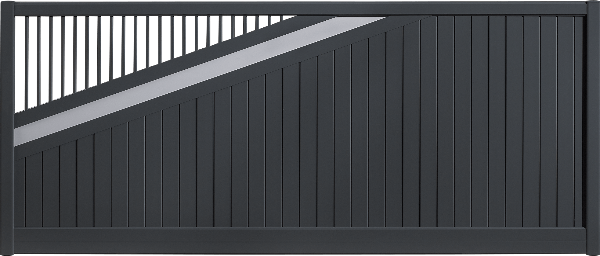 SLOW - Portail coulissant aluminium | Charuel