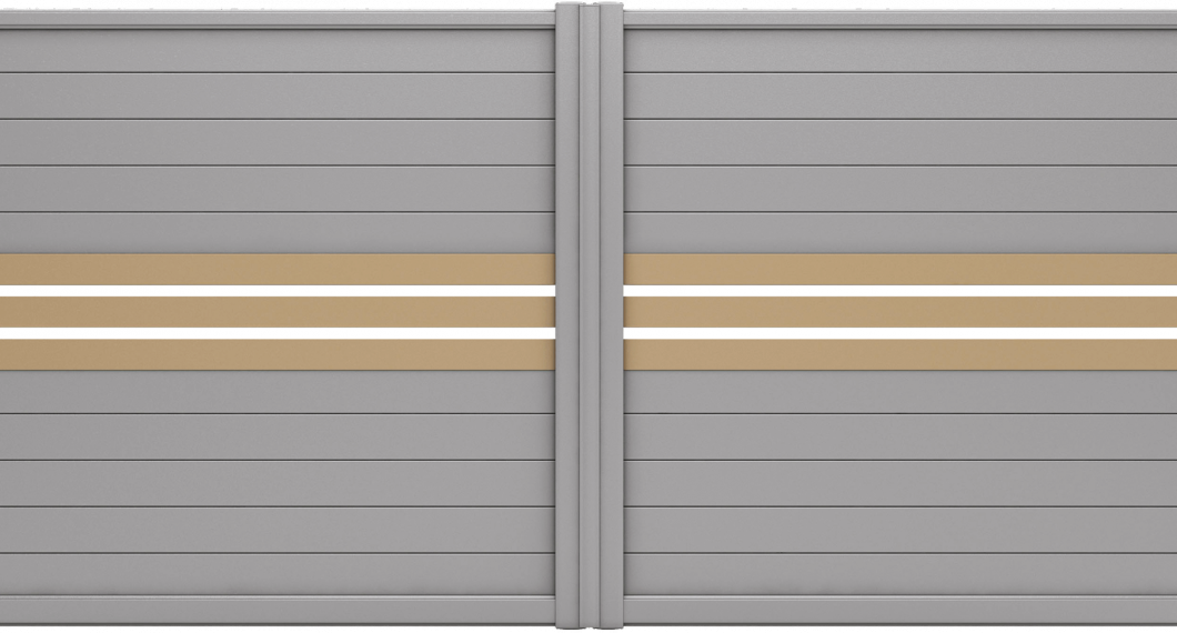 Portail aluminium Barbacenia