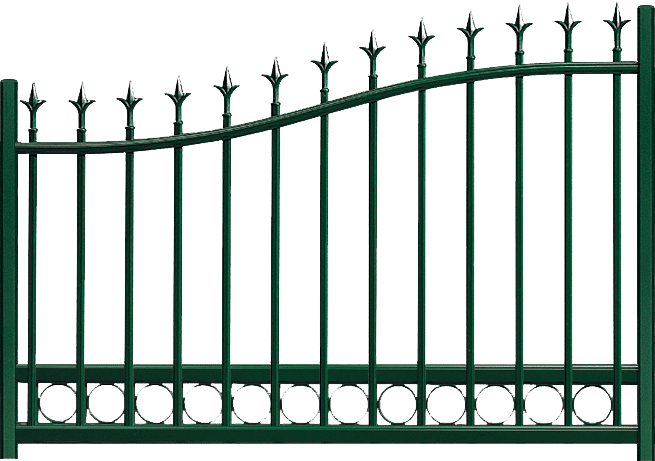 Clôture aluminium Blason
