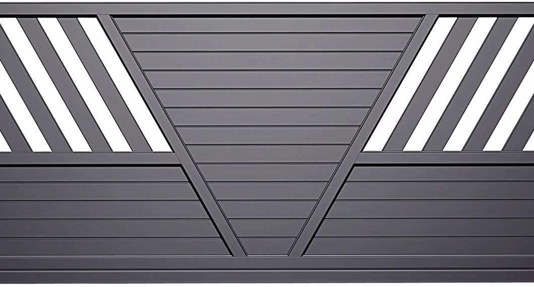 Portail aluminium Brosme