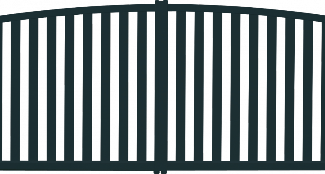 Portail aluminium Bruine par Charuel