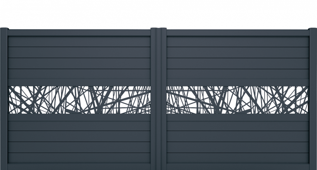 Portail aluminium Capret