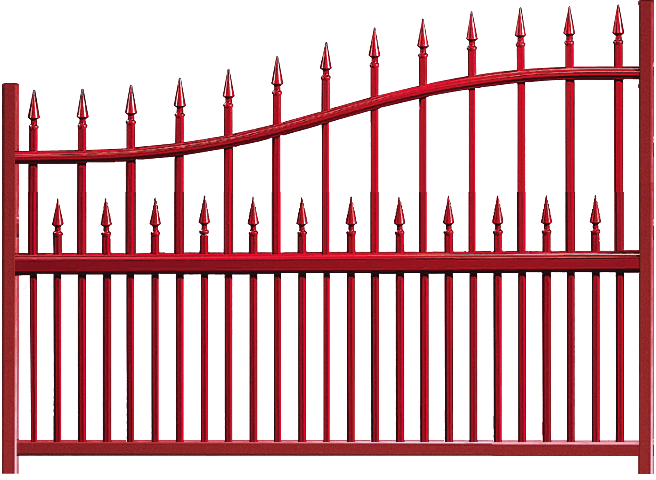 Clôture aluminium Château