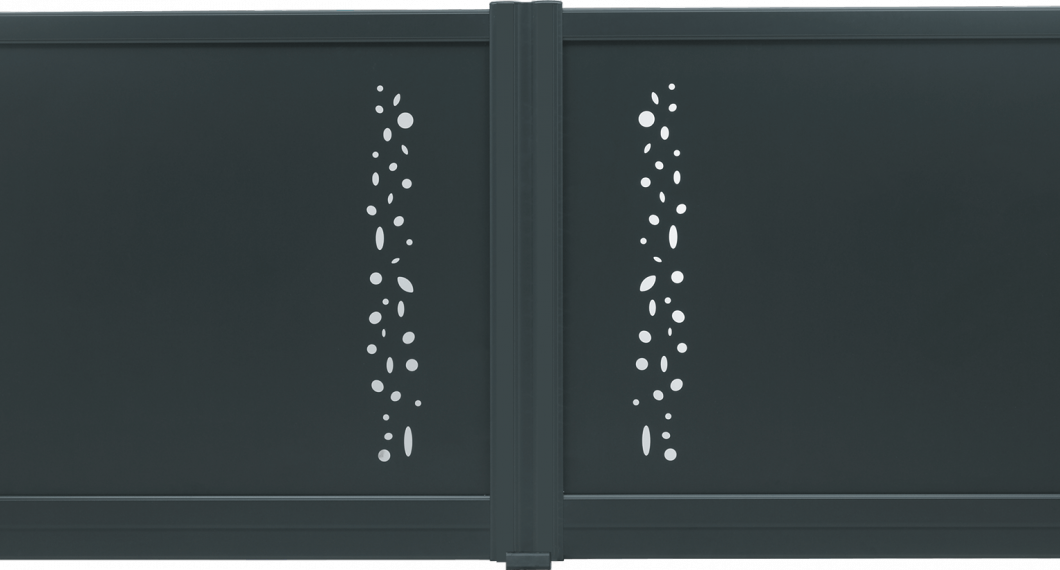 Portail aluminium Cobalt