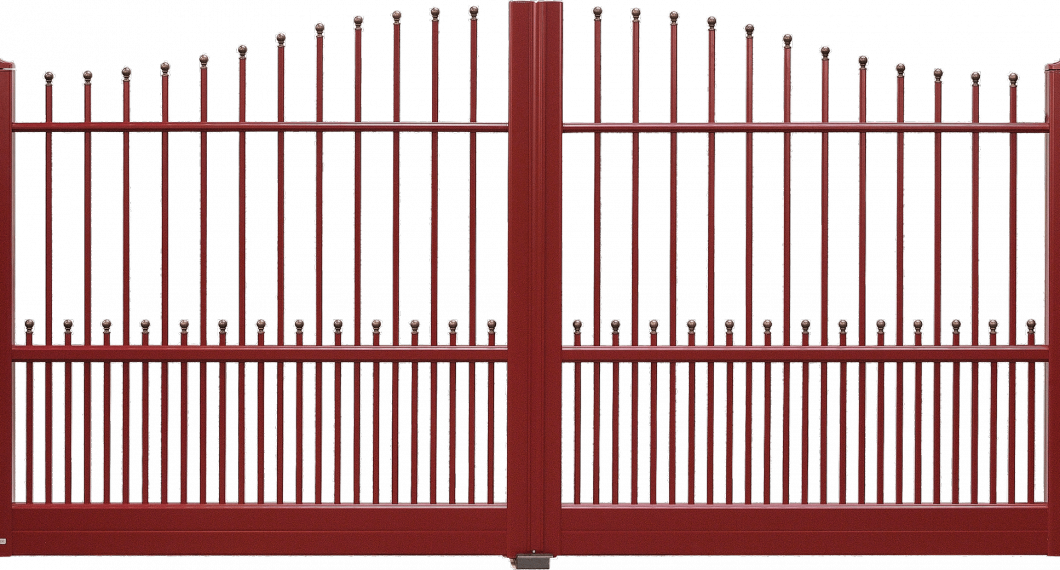 Portail aluminium Sentier