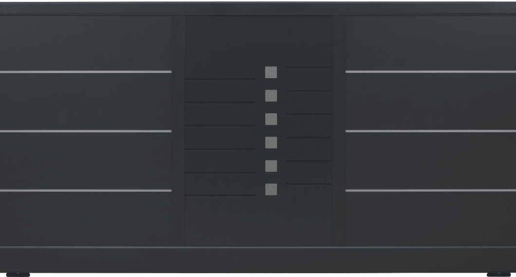 Portail aluminium Symphonie
