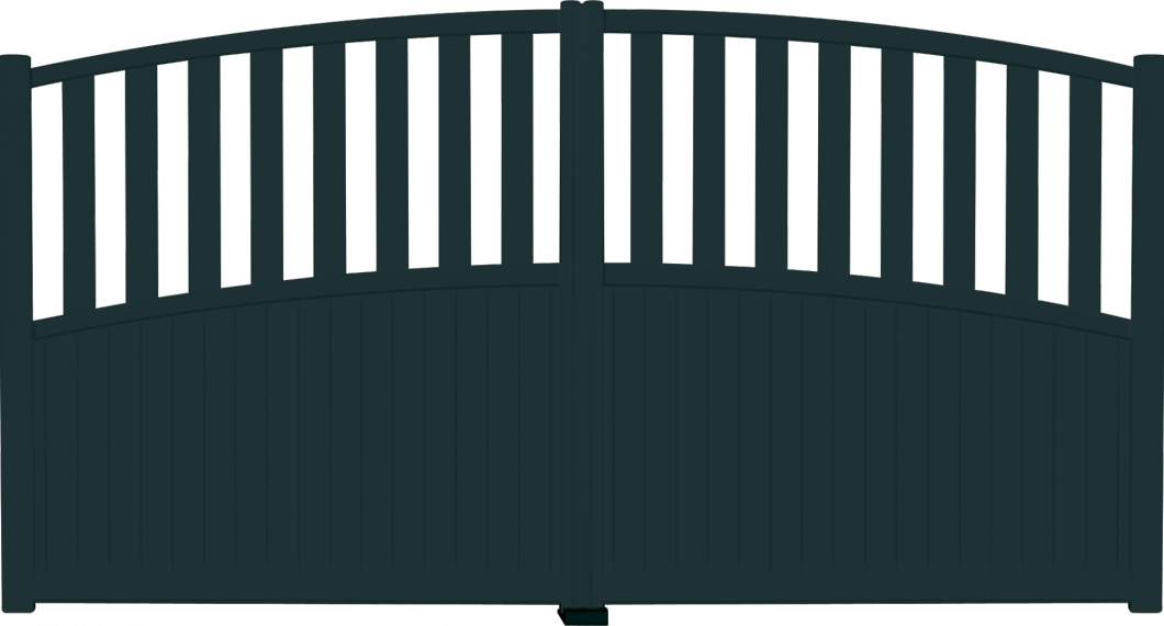 Portail aluminium Vent
