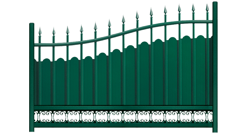 La clôture aluminium Menhir est fabriqué sur mesure en France.