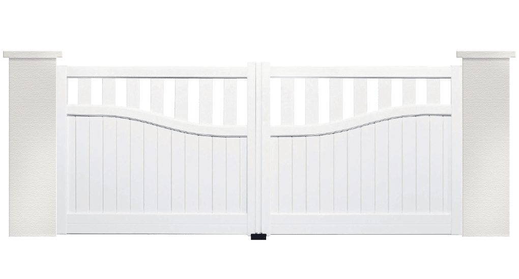 portail aluminium contemporain jerk