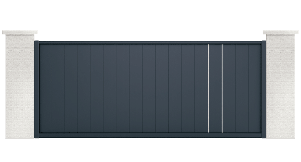 portail aluminium contemporain orion