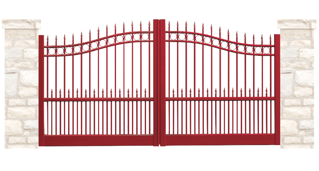 portail aluminium traditionnels pont levis