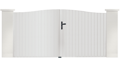 portail pvc contemporain cor