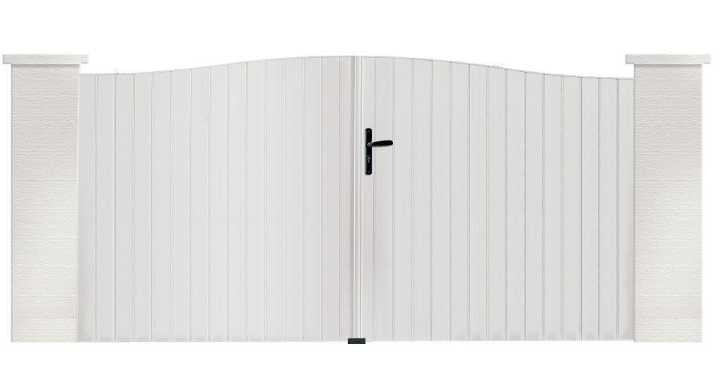 portail pvc contemporain cor