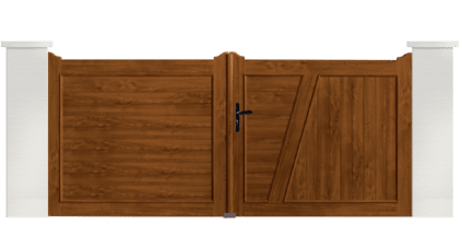 portail pvc contemporain tam tam