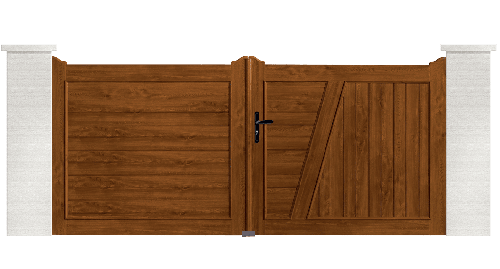 portail pvc contemporain tam tam