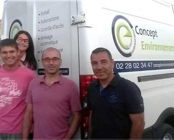 Concept environnement, votre équipe d'installateurs de portails et clôtures