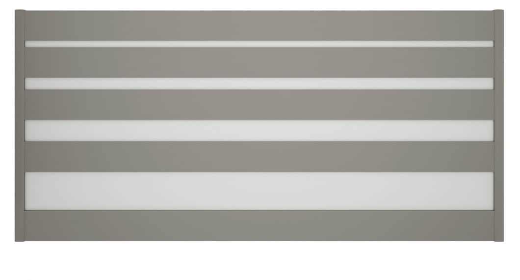 Condensé des dernières tendances en matière de coloris et de design, le portail aluminium Lysandra est sur-mesure !
