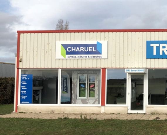 Magasin de portails et clôtures Charuel à Villedieu sur Indre