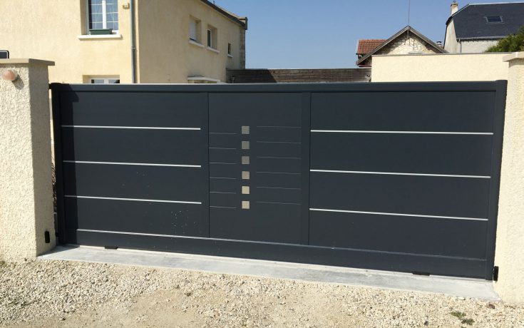 Portail aluminium Vent - Les modèles essentiels | Charuel