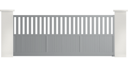 portail aluminium contemporain cytise