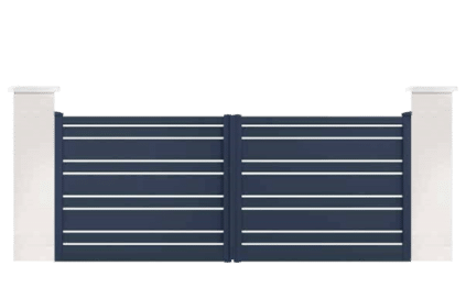 portail aluminium bugrane